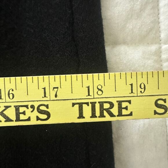 OLIVIER GOUREAU Sweater Dress Womens *Small Black Long Sleeve Sheath Minimalist - Picture 9 of 10